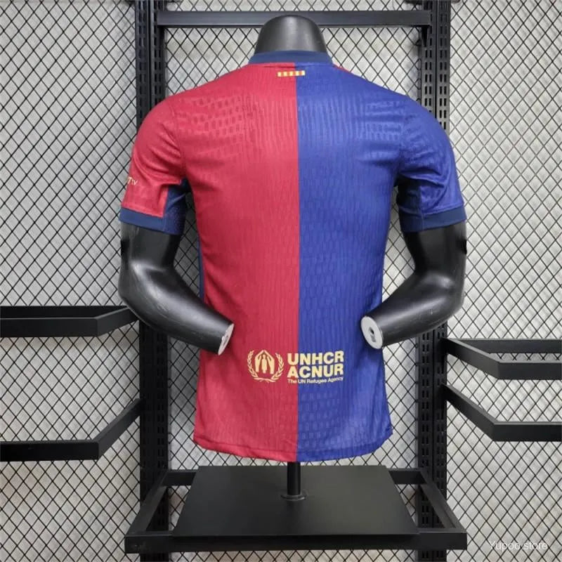 Maillot Barcelone/Barcelona domicile Coldplay Player Version 2024/25
