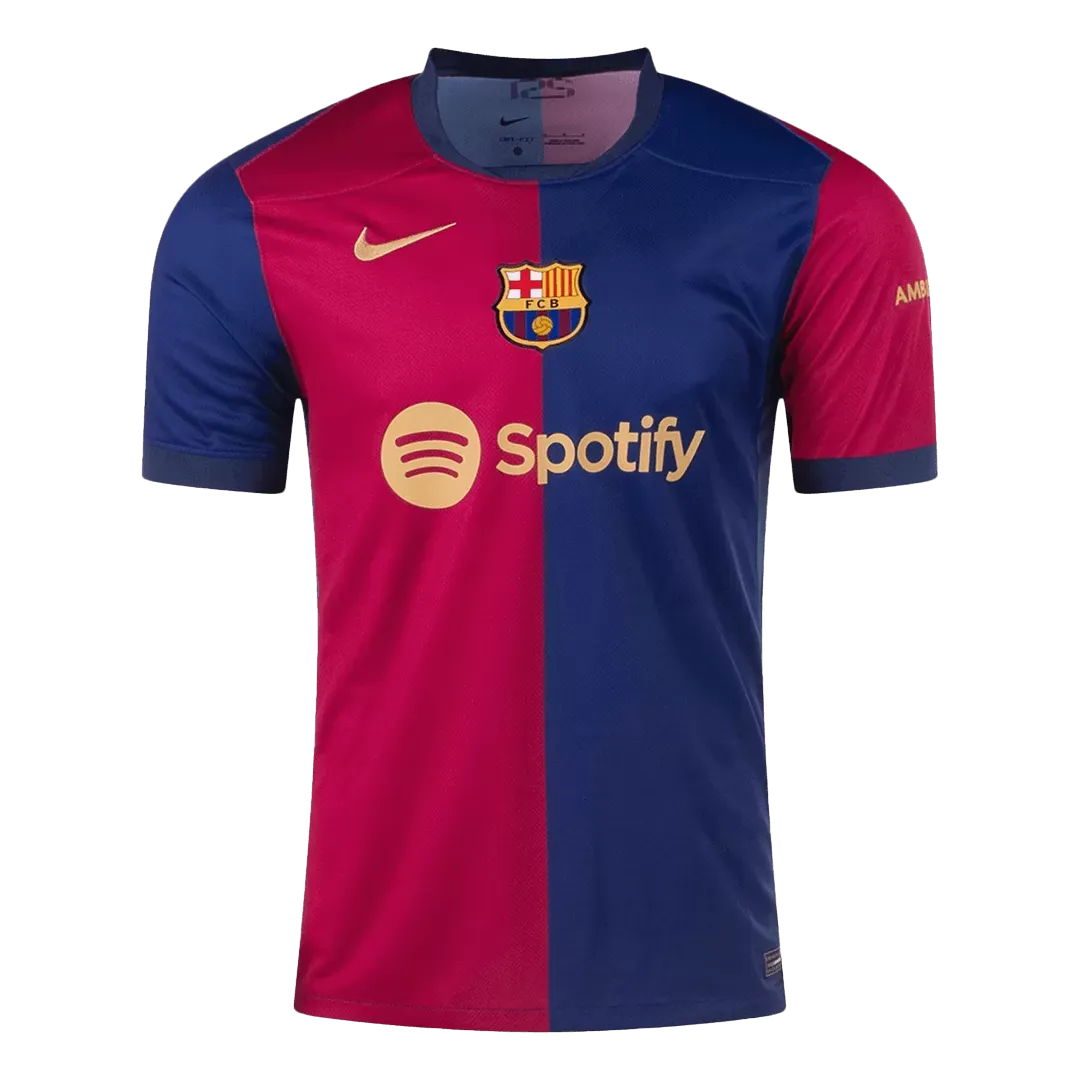 Maillot Barcelone/Barcelona domicile Player Version 2024/25 LEWANDOWSKI #9