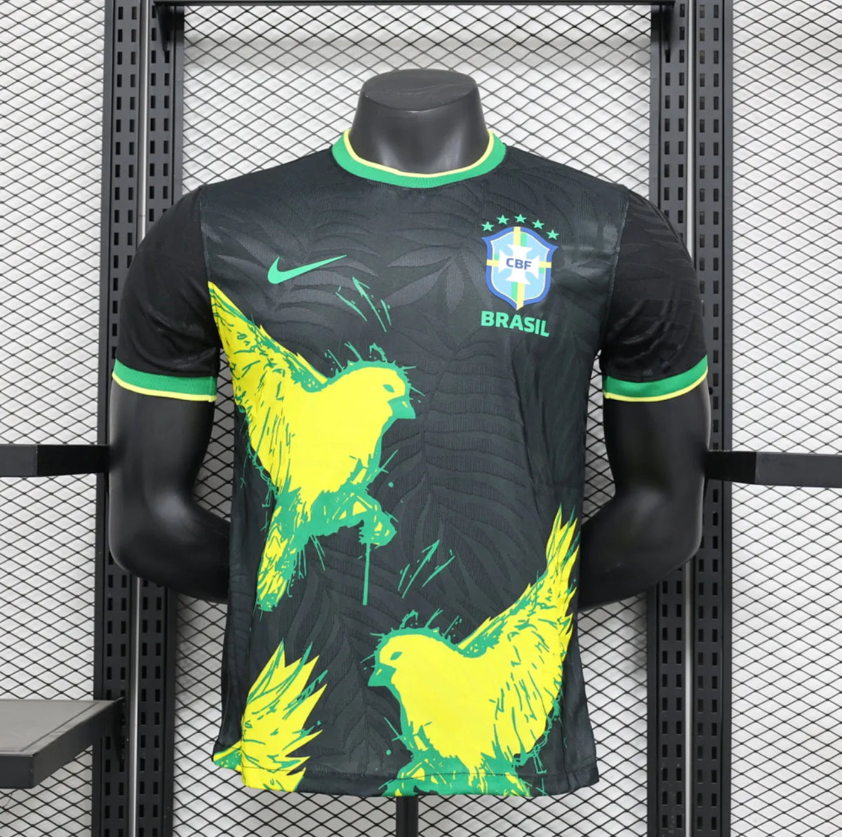 Maillot Brésil Brazil Concept Black Birds Player Version 2024/25