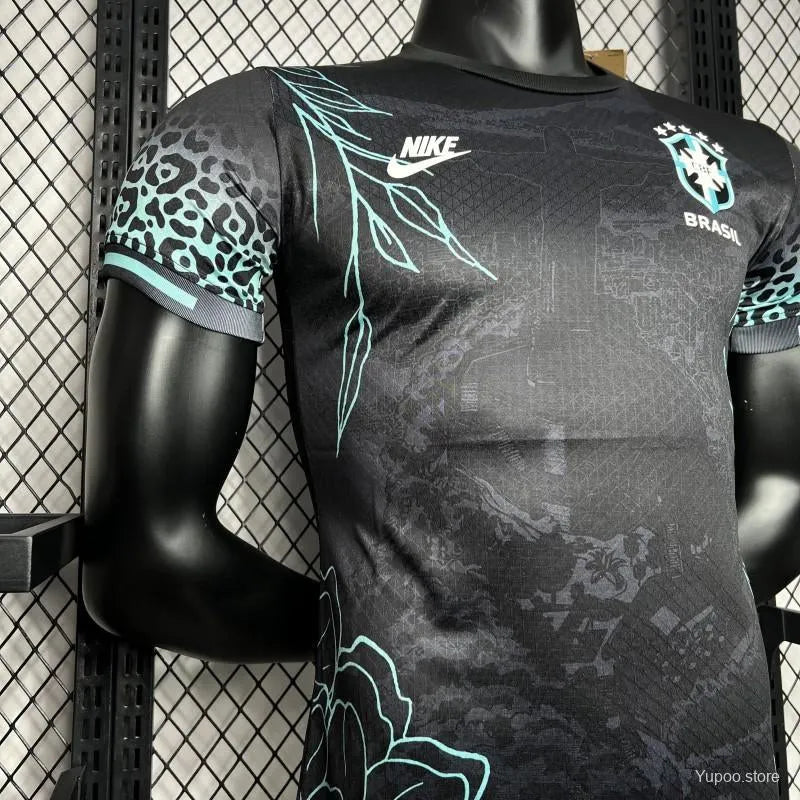 Maillot Brésil Brazil Concept Black Player Version 2024/25