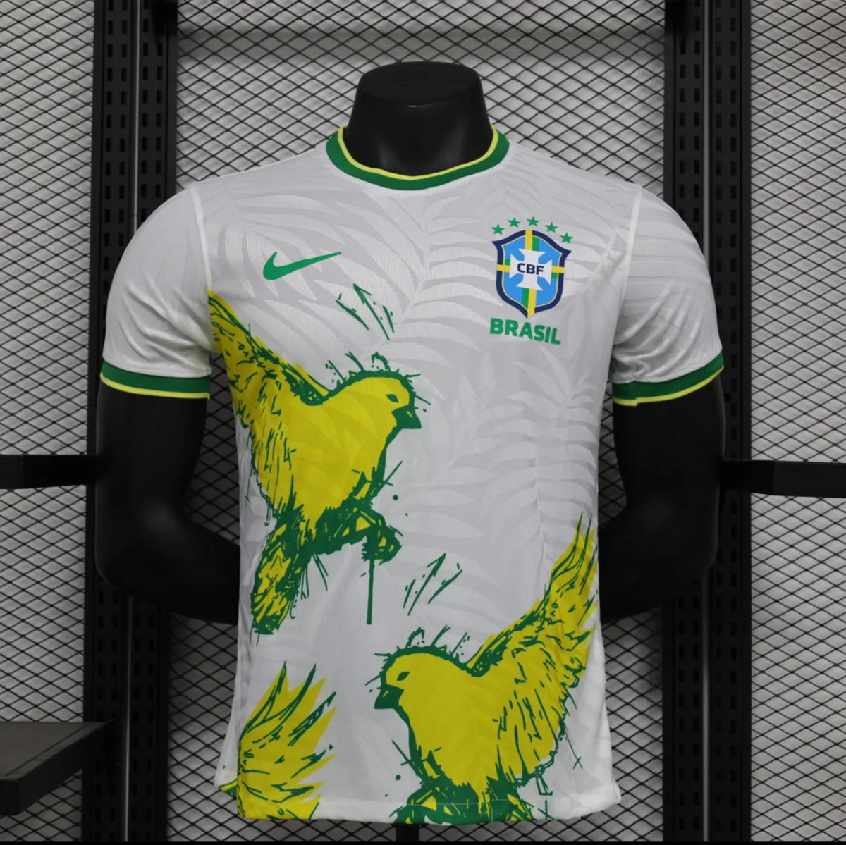 Maillot Brésil Brazil Concept White Birds Player Version 2024/25