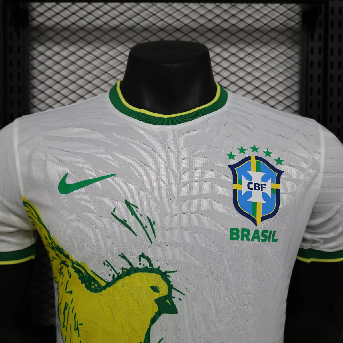 Maillot Brésil Brazil Concept White Birds Player Version 2024/25