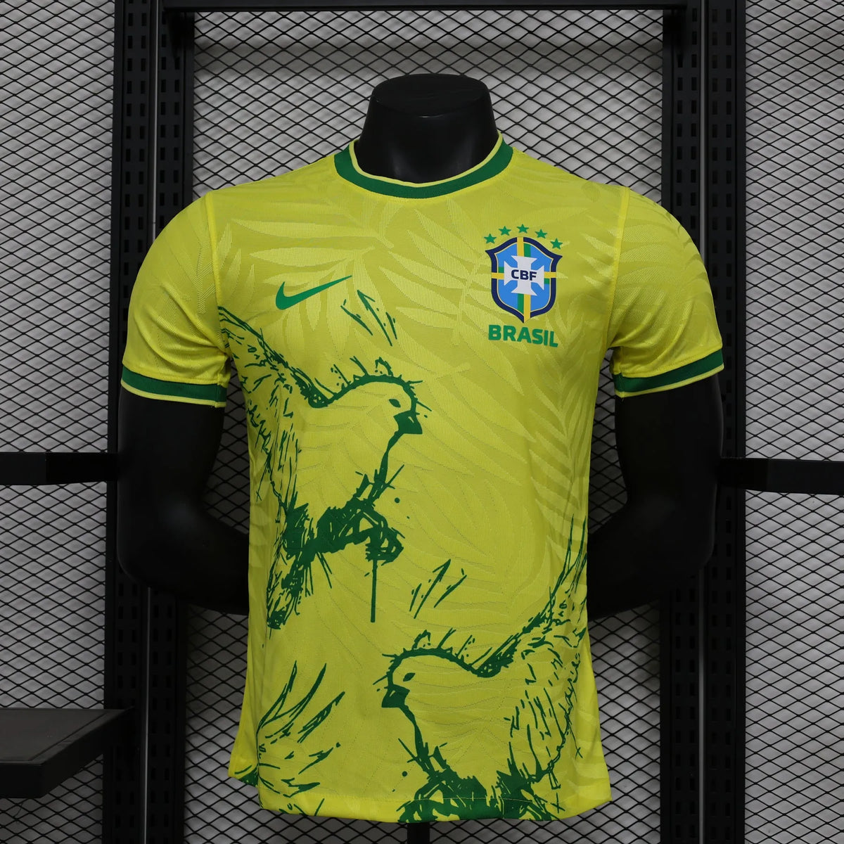 Maillot Brésil Brazil Concept Yellow Birds Player Version 2024/25