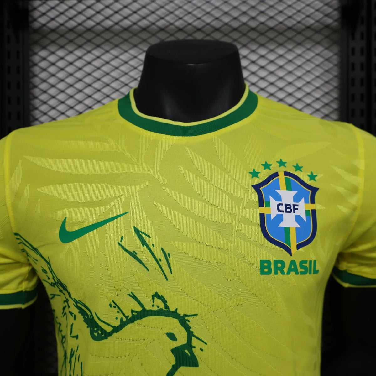 Maillot Brésil Brazil Concept Yellow Birds Player Version 2024/25