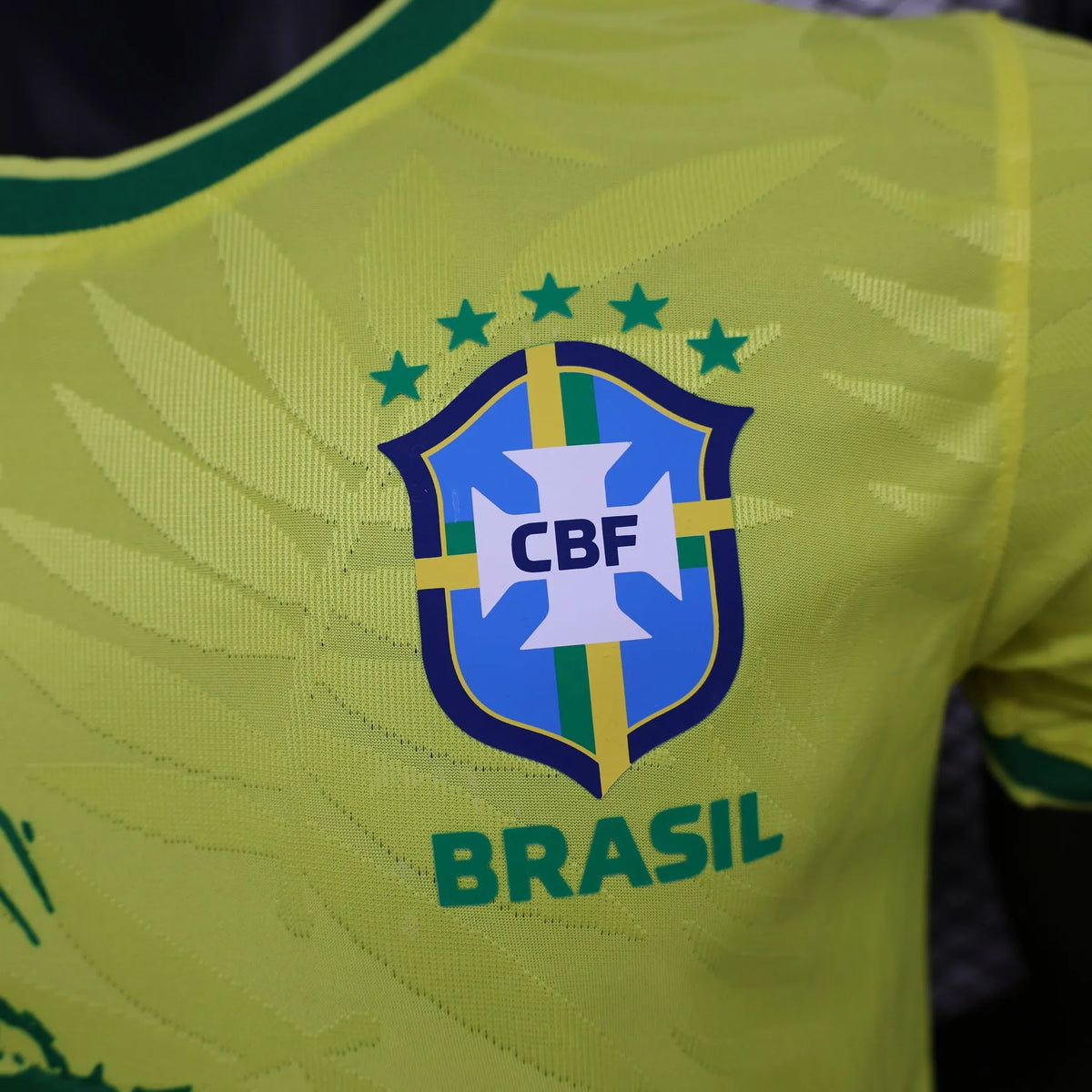 Maillot Brésil Brazil Concept Yellow Birds Player Version 2024/25