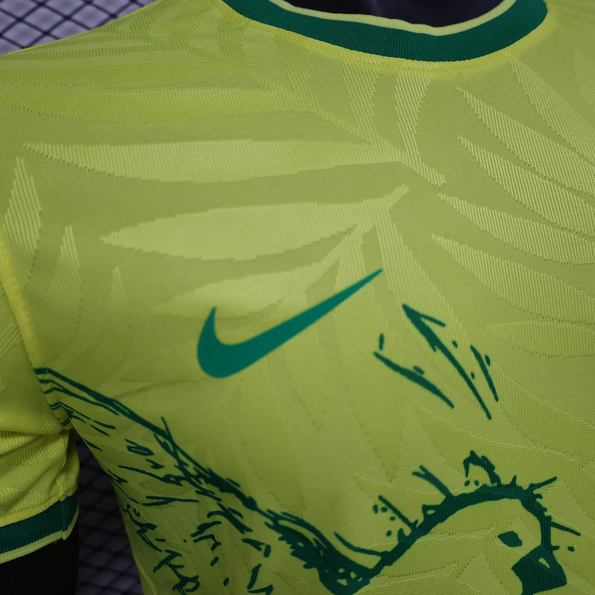 Maillot Brésil Brazil Concept Yellow Birds Player Version 2024/25
