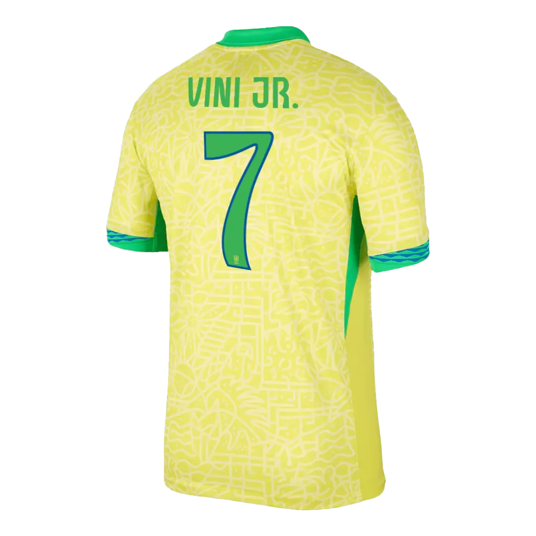 Maillot Brésil Brazil domicile Player Version 2024/25 VINI JR. #7