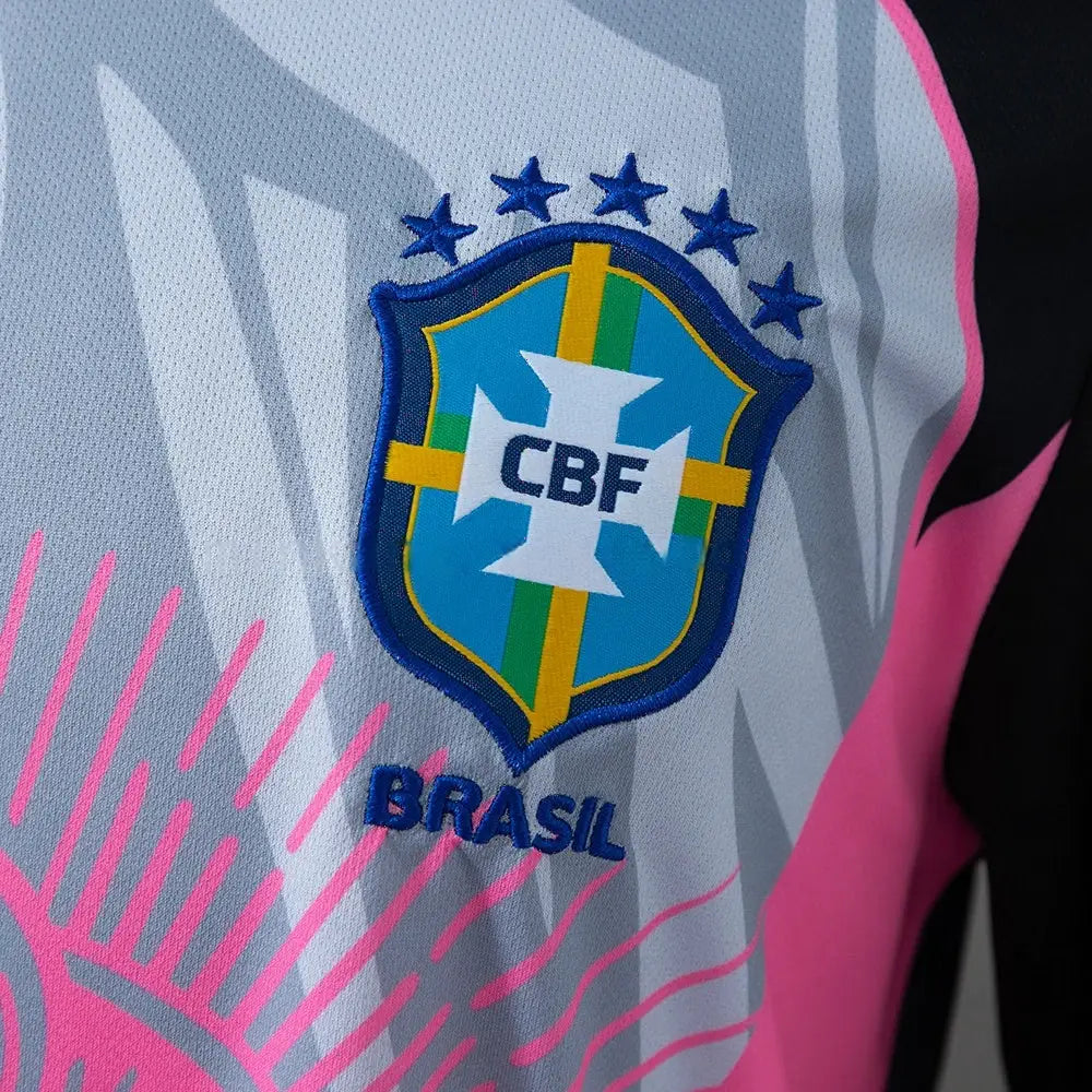 Maillot Brésil Christ Rédempteur 2026/27 Rose
