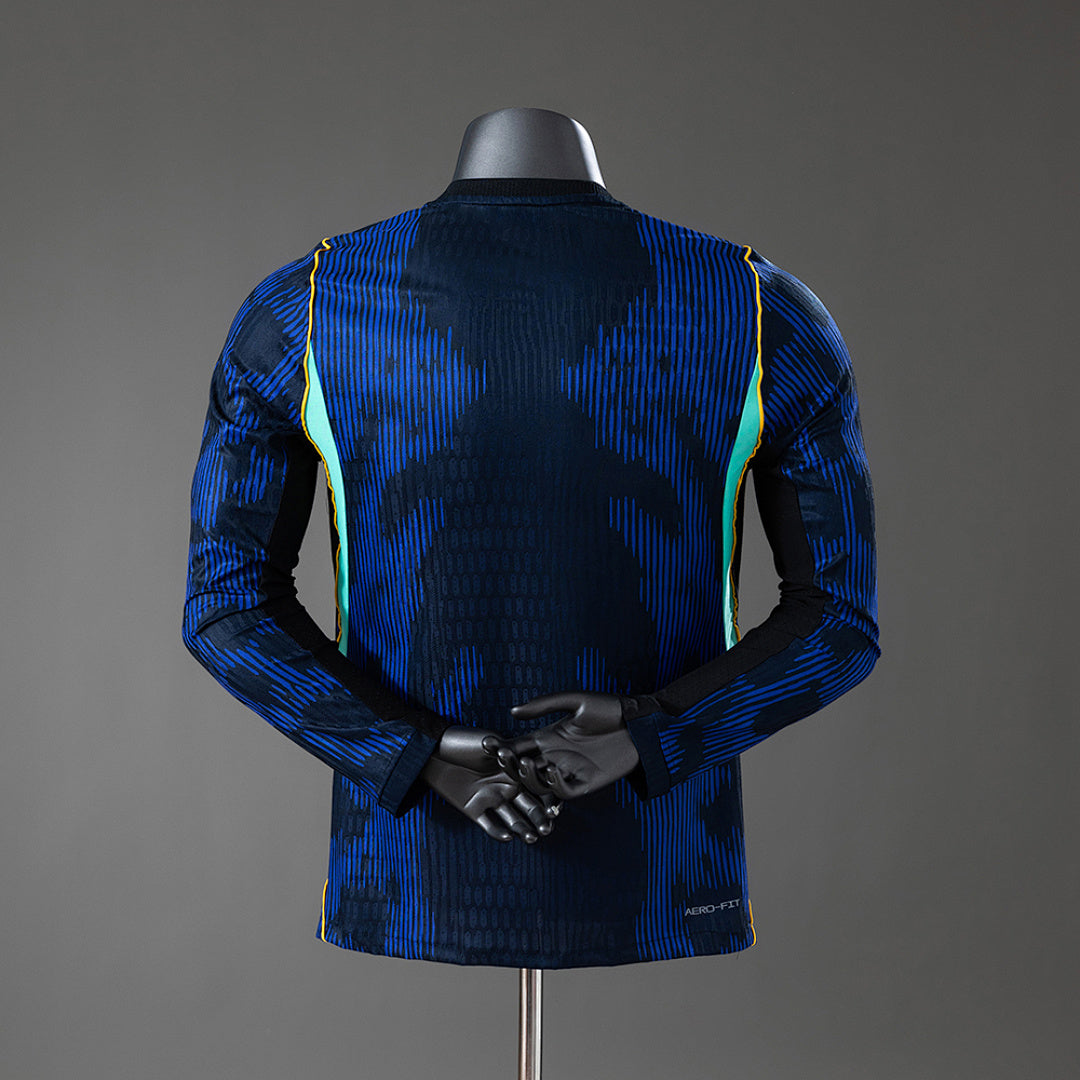 Maillot Brésil Manches Longues Domicile Extérieur 2026