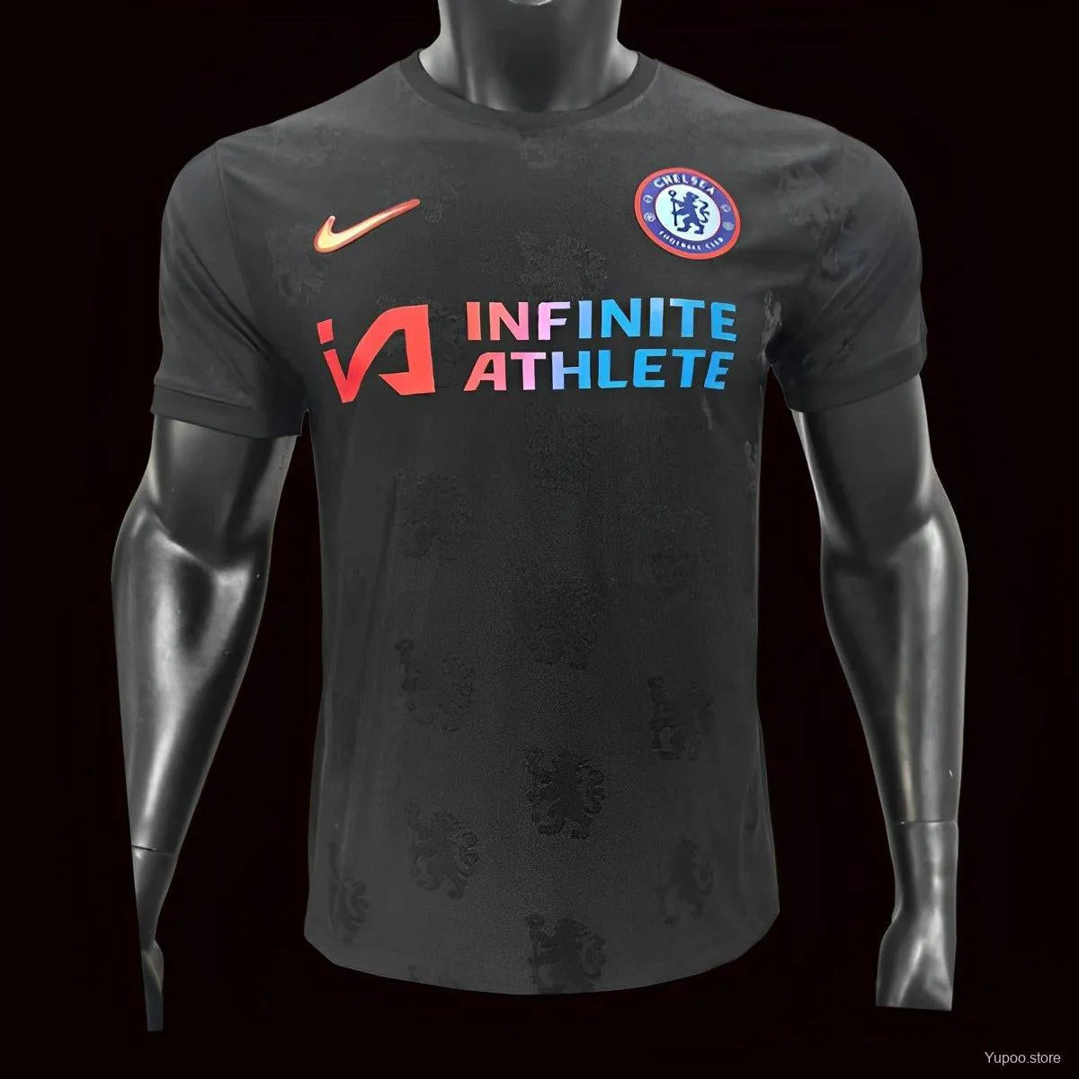 Maillot Chelsea Black Noir Player Version 2024/25