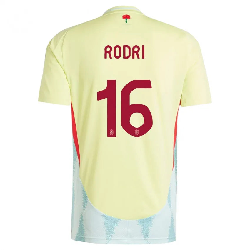 Maillot Espagne/Spain extérieur Player Version 2024/25 RODRI #16