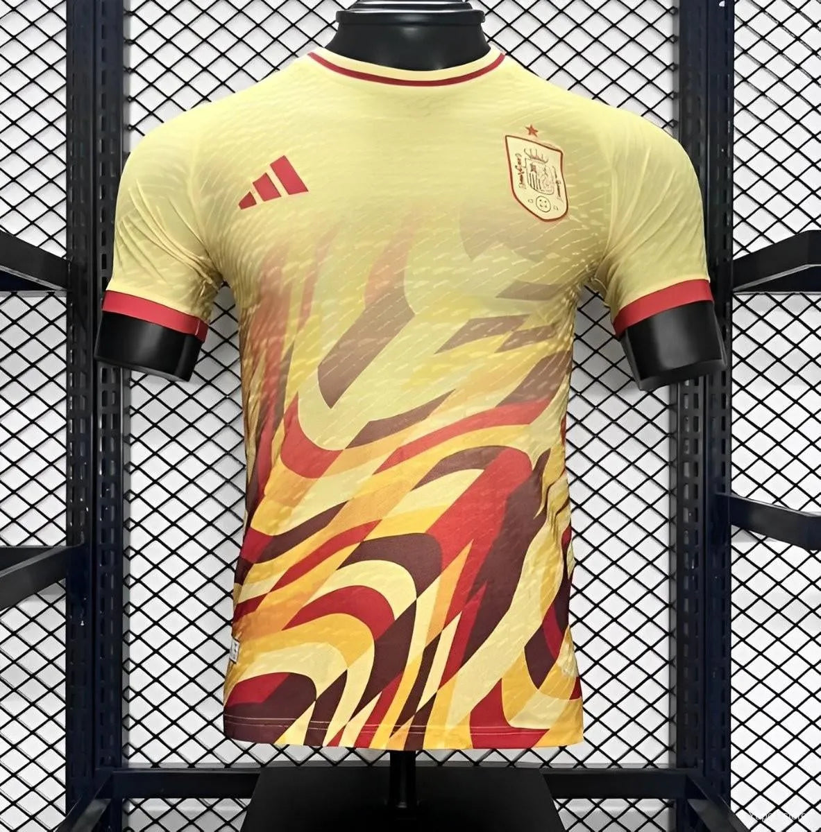Maillot Espagne/Spain Spécial Jaune Yellow Player Version 2024/25