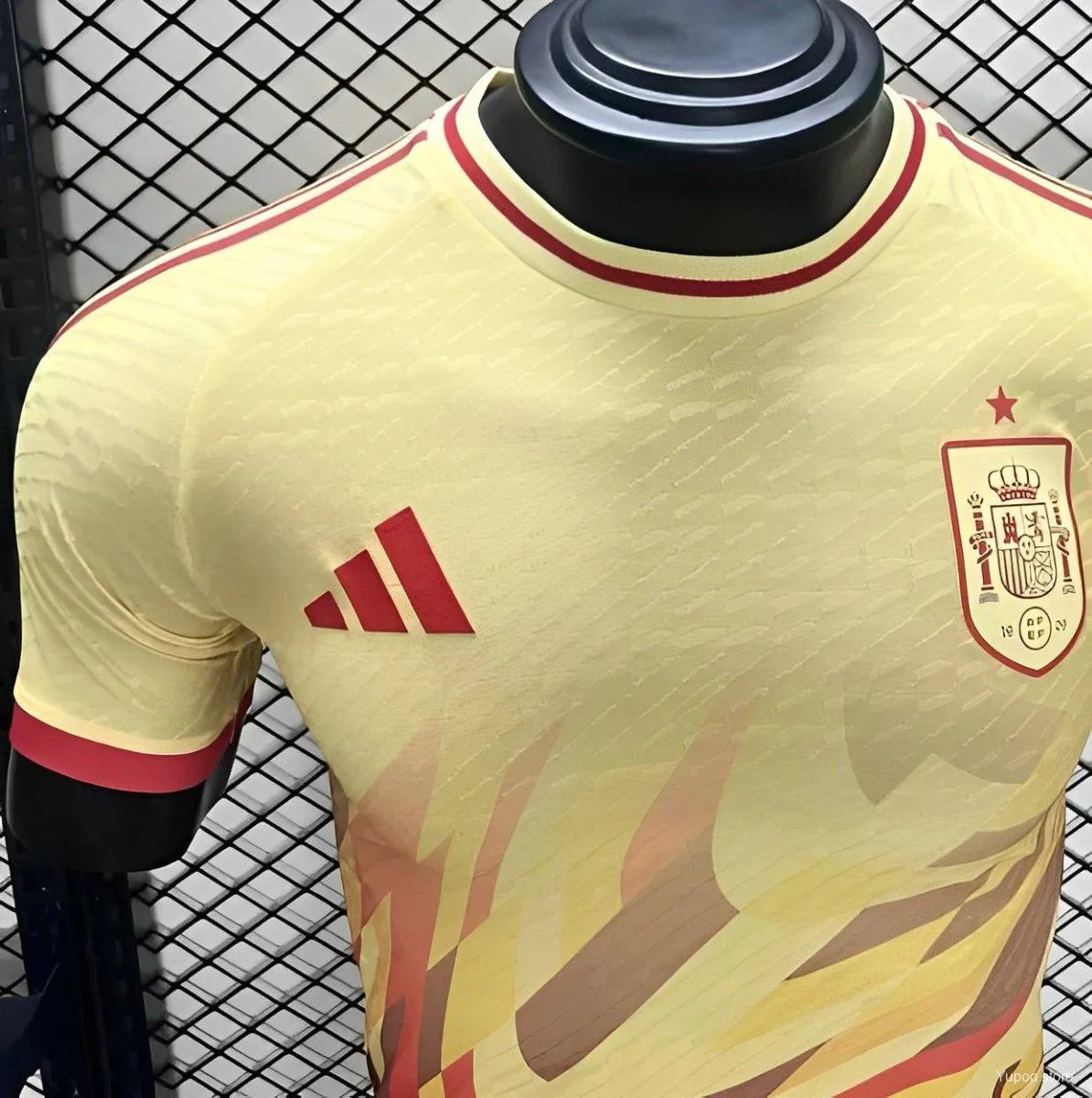 Maillot Espagne/Spain Spécial Jaune Yellow Player Version 2024/25