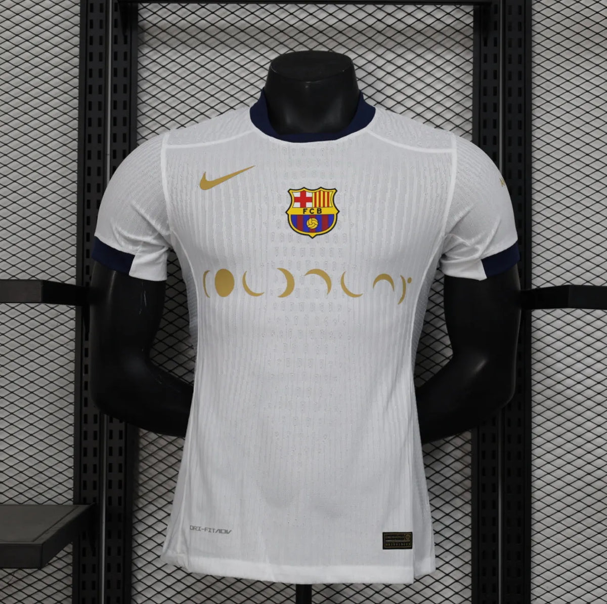 Maillot FC Barcelone/Barcelona Blanc Coldplay Player Version 2024/25