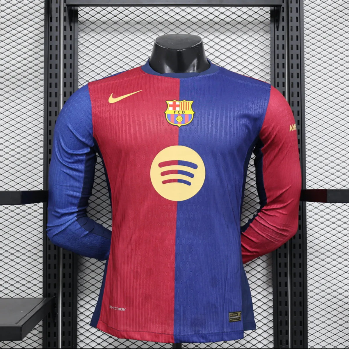 Maillot FC Barcelone Barcelona domicile Player Version LS manches longues domicile 2024/25