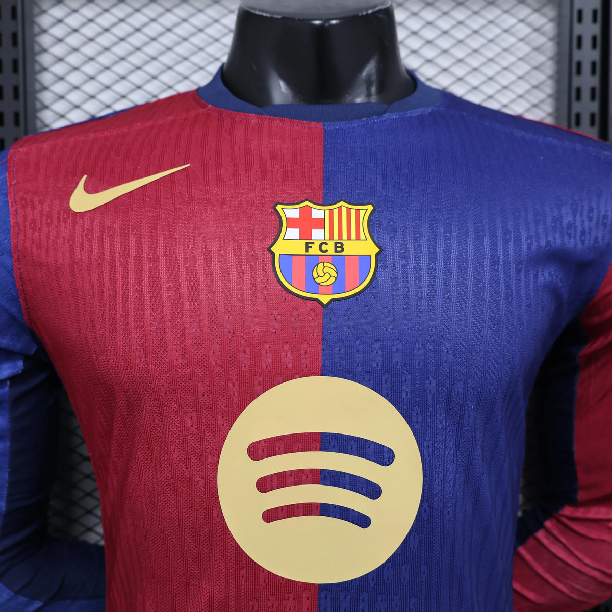 Maillot FC Barcelone Barcelona domicile Player Version LS manches longues domicile 2024/25