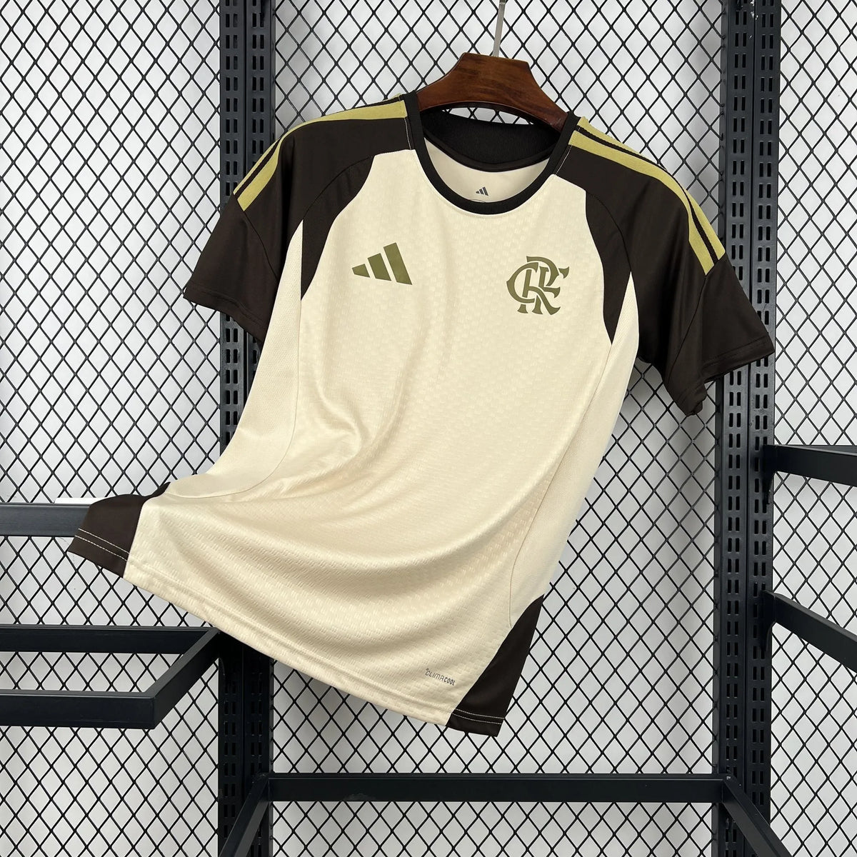 Maillot Flamengo pré match 26/27 beige