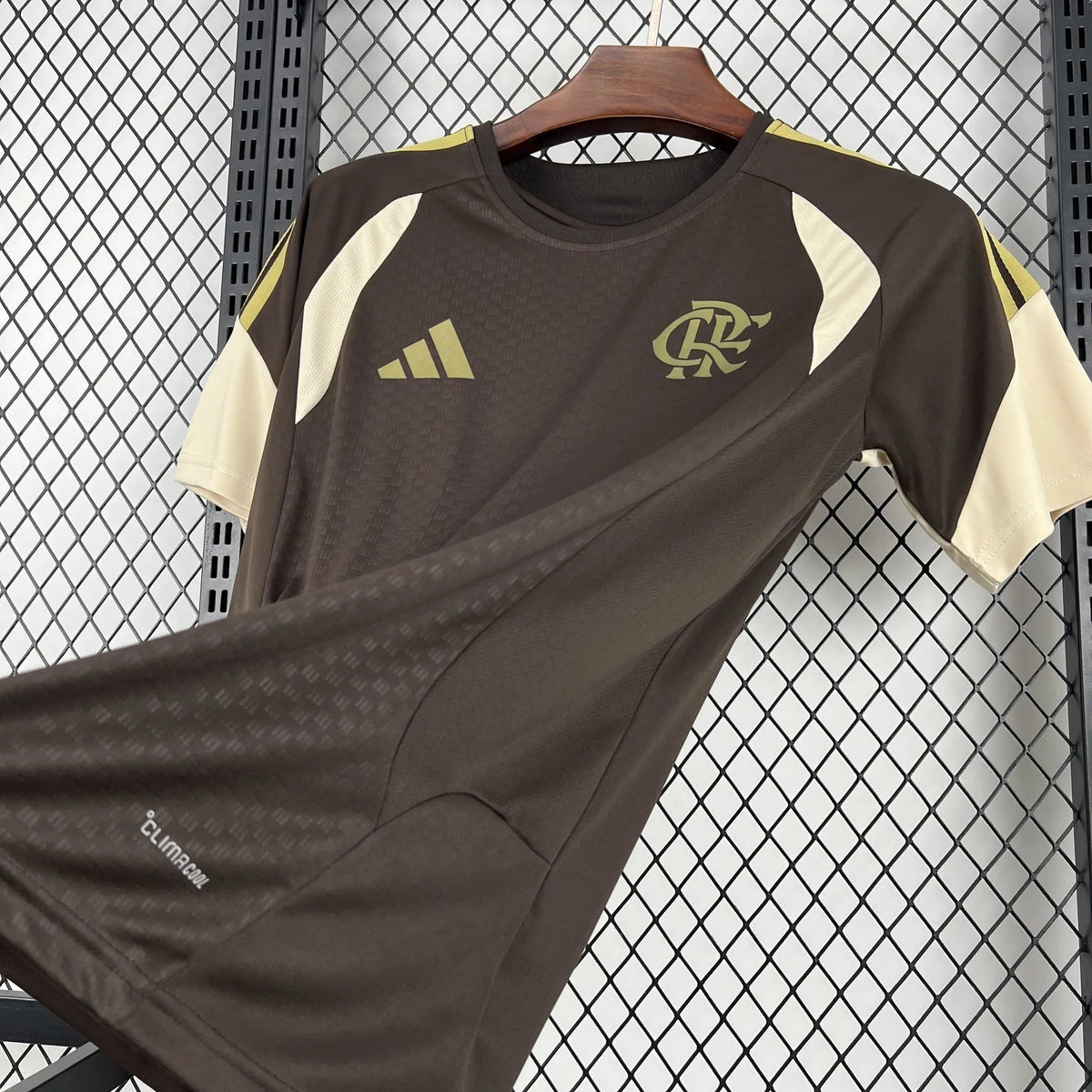 Maillot Flamengo pré match 26/27 marron
