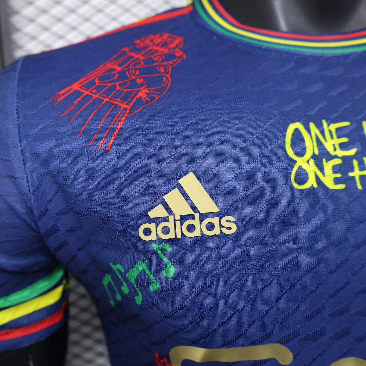 Maillot football Ajax Amsterdam Player Version Bob Marley 2025/26