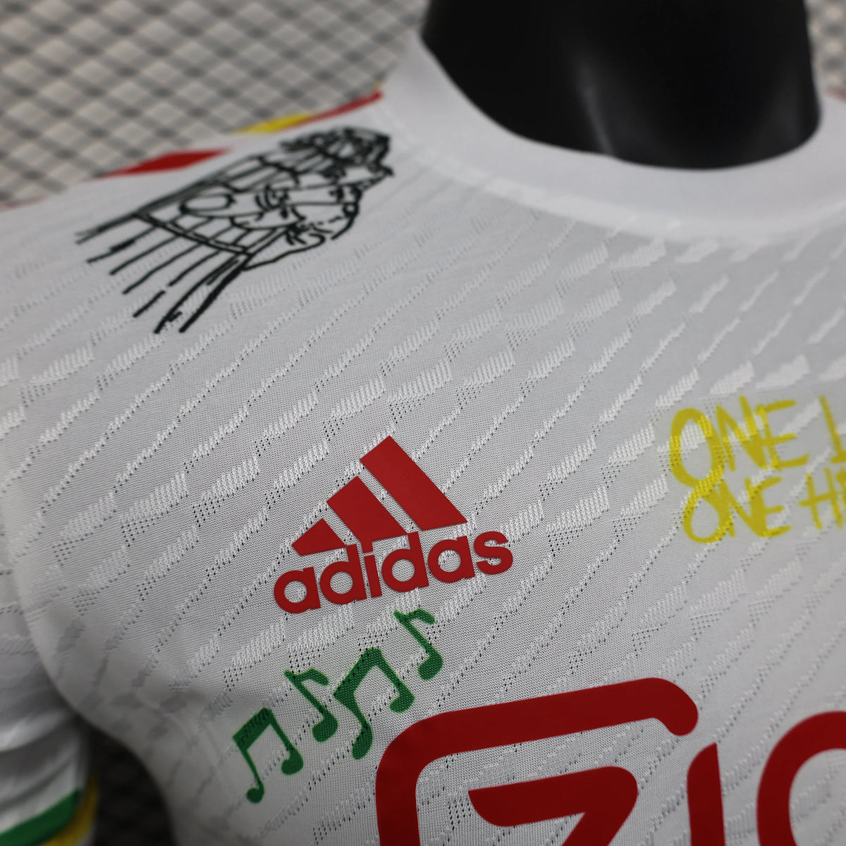 Maillot football Ajax Amsterdam Player Version Bob Marley 2025/26