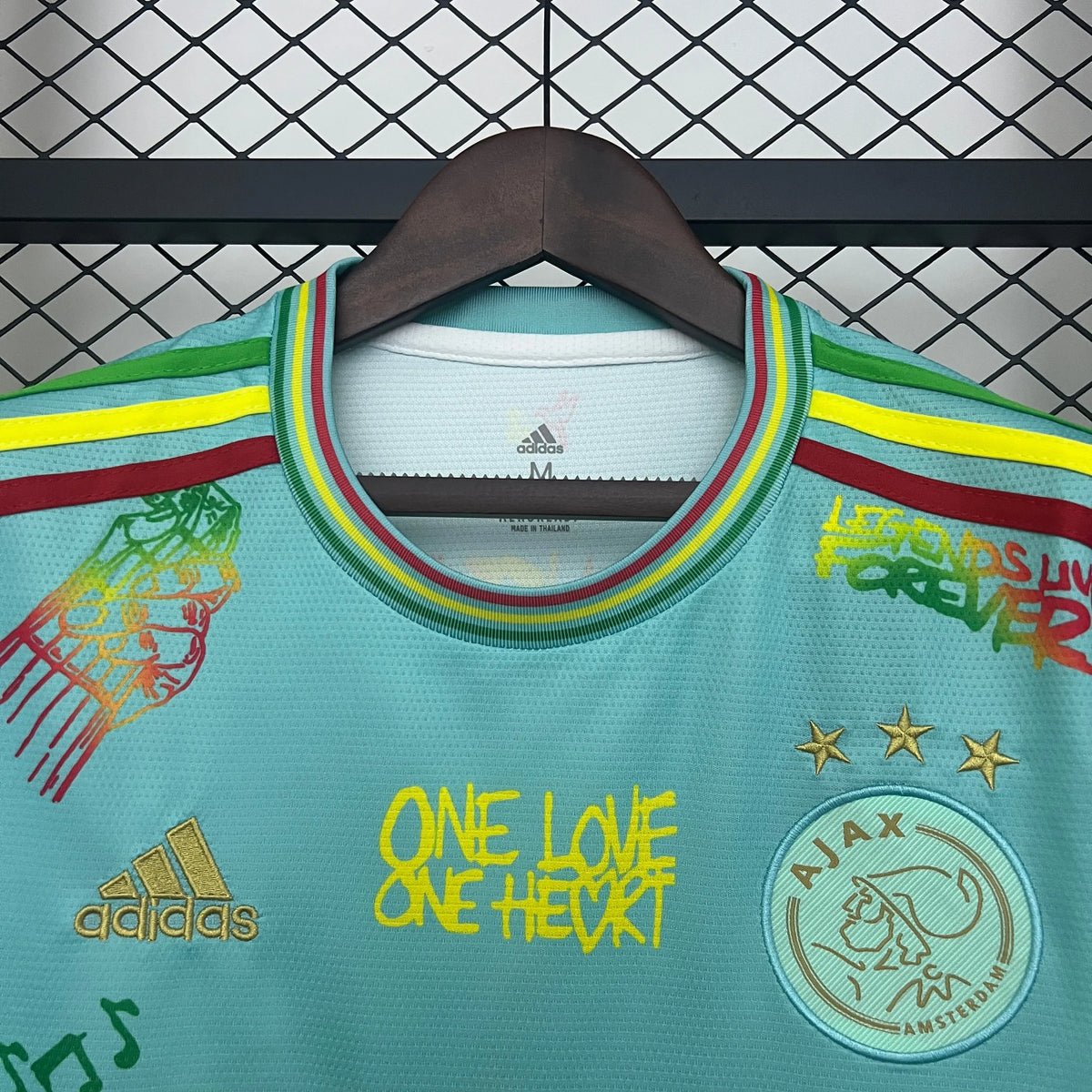 Maillot football Ajax Amsterdam Spécial Bob Marley 2025/26