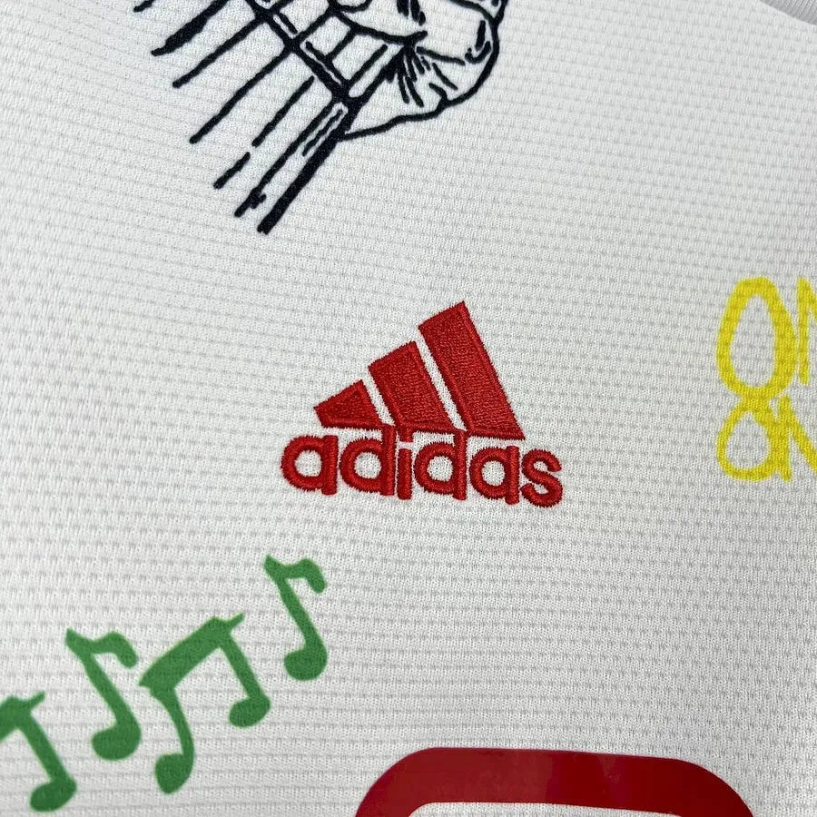 Maillot football Ajax Amsterdam Spécial Bob Marley Blanc 2025/26
