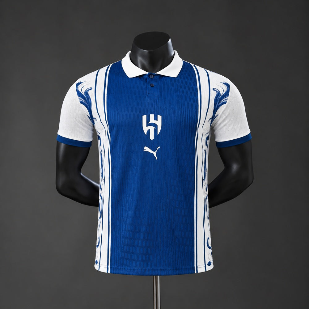 Maillot football Al Hilal Domicile Player Version Retro Polo 2026/27