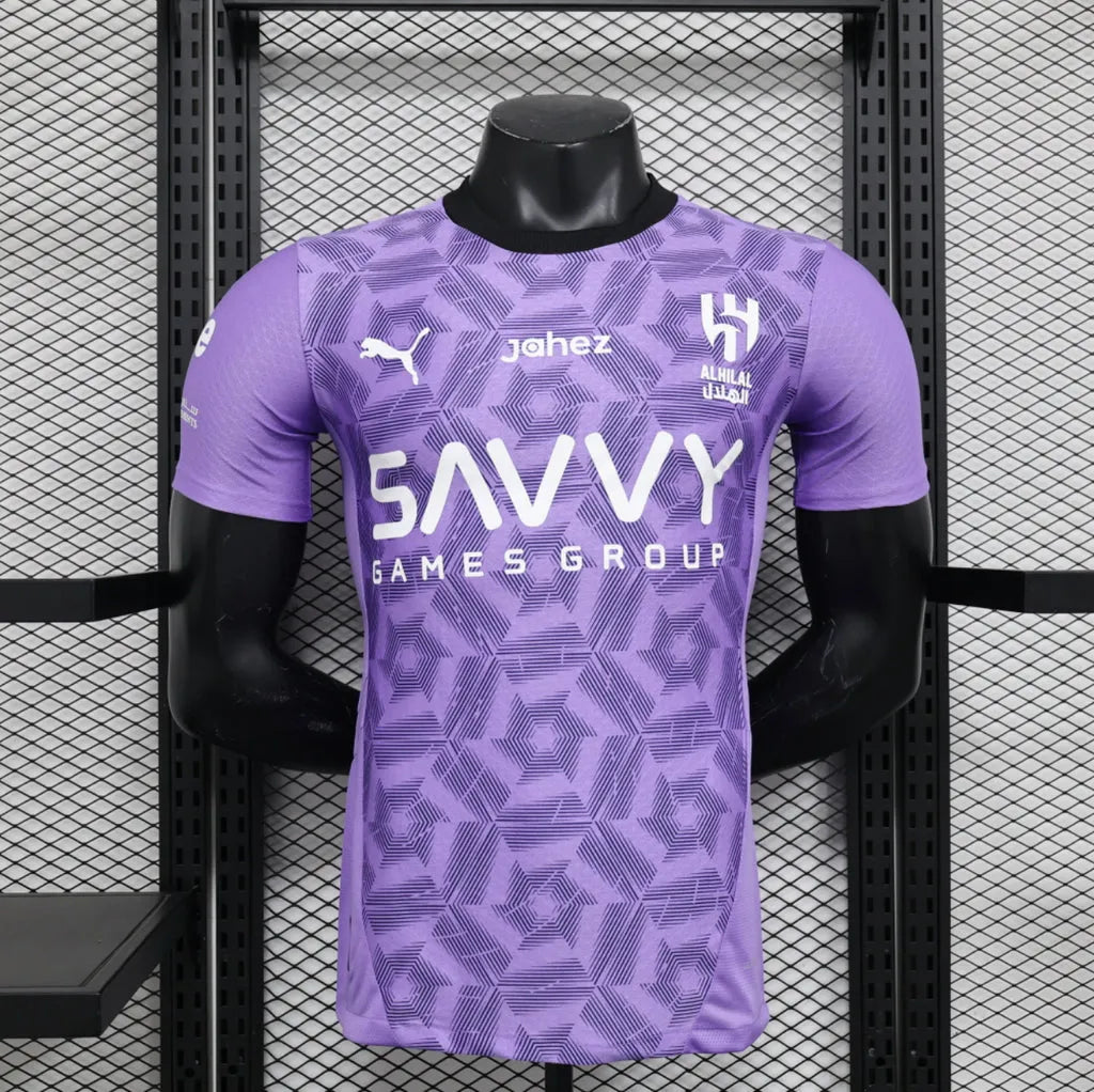 Maillot football Al Hilal third Player Version 2024/25