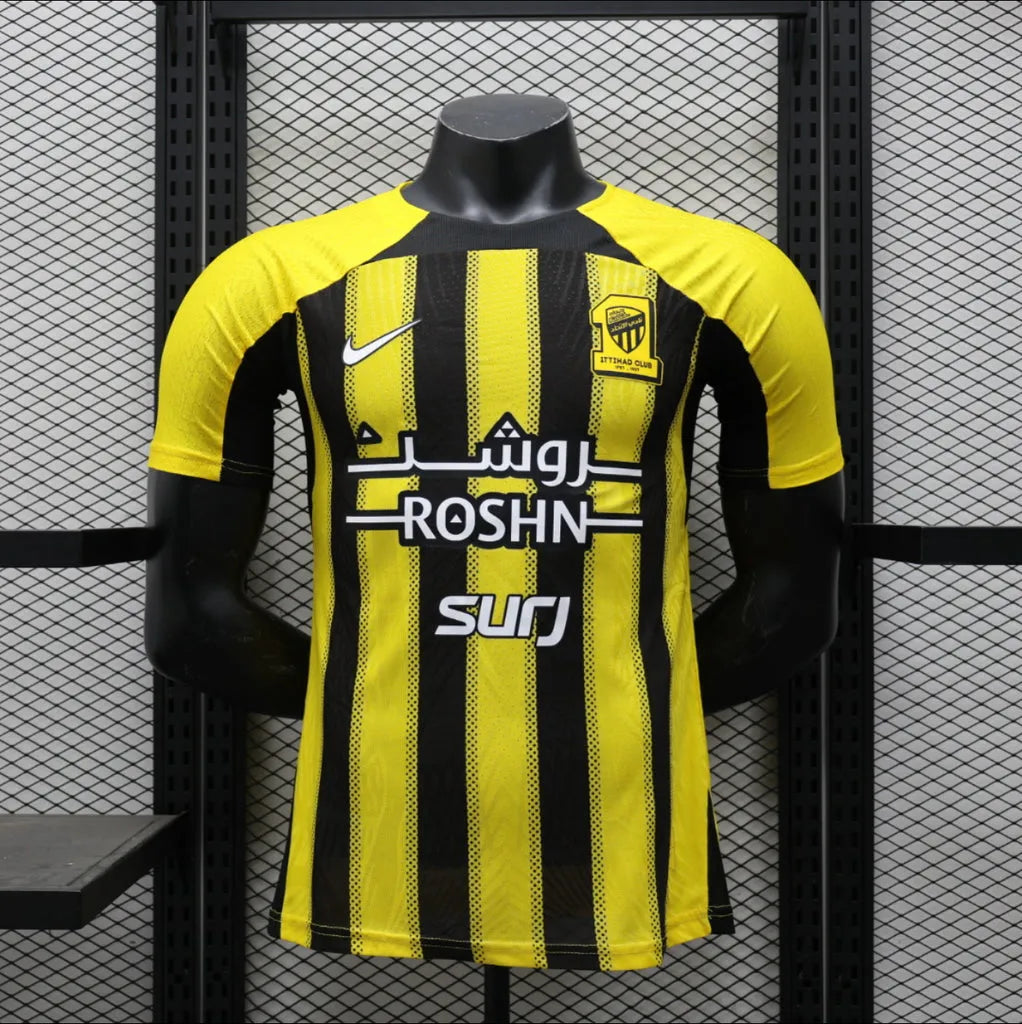 Maillot football Al-Ittihad Jeddah domicile Player Version 2024/25