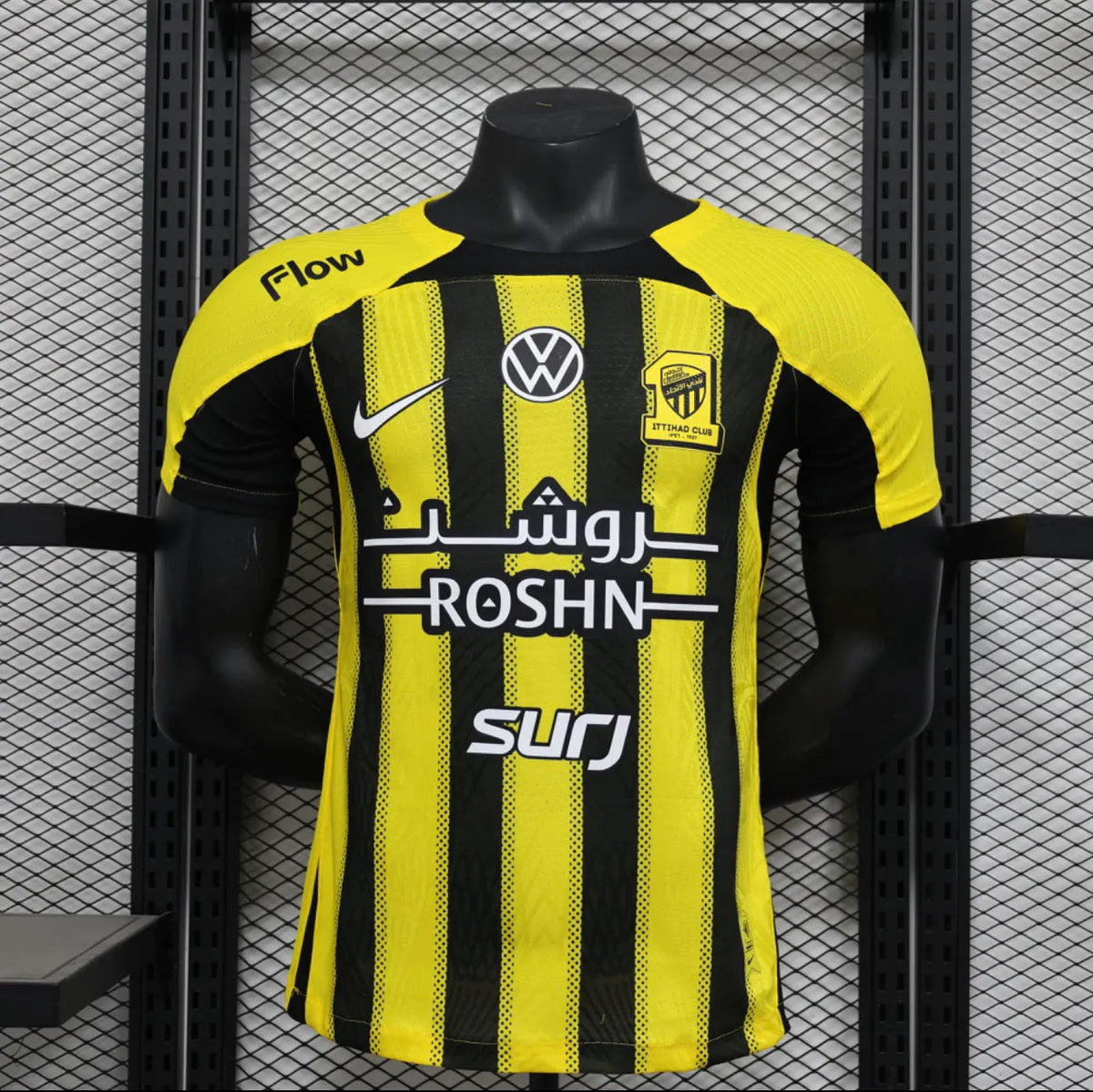 Maillot football Al-Ittihad Jeddah domicile Player Version 2025/26