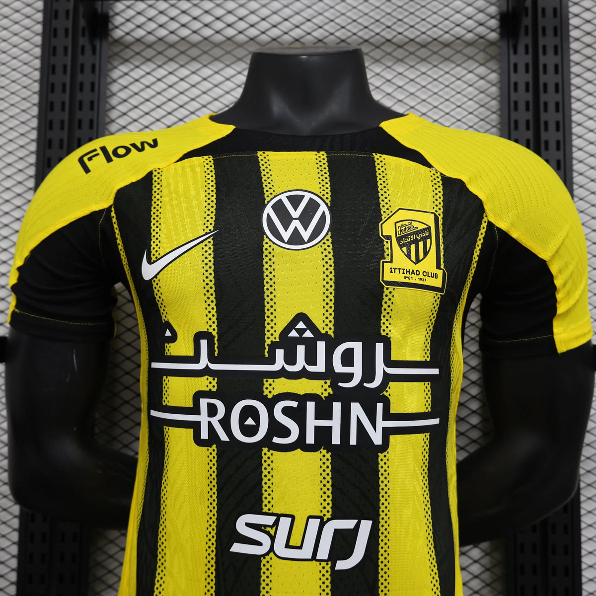 Maillot football Al-Ittihad Jeddah domicile Player Version 2025/26
