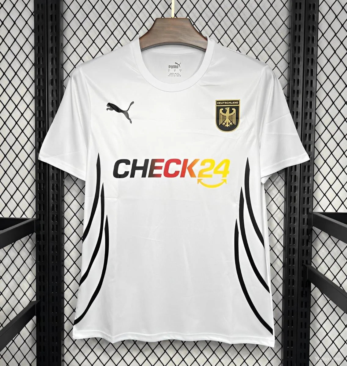 Maillot football Allemagne Germany German White Blanc 2024/25