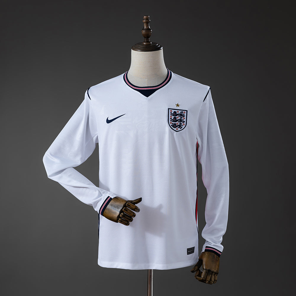Maillot football Angleterre manches longues 2026