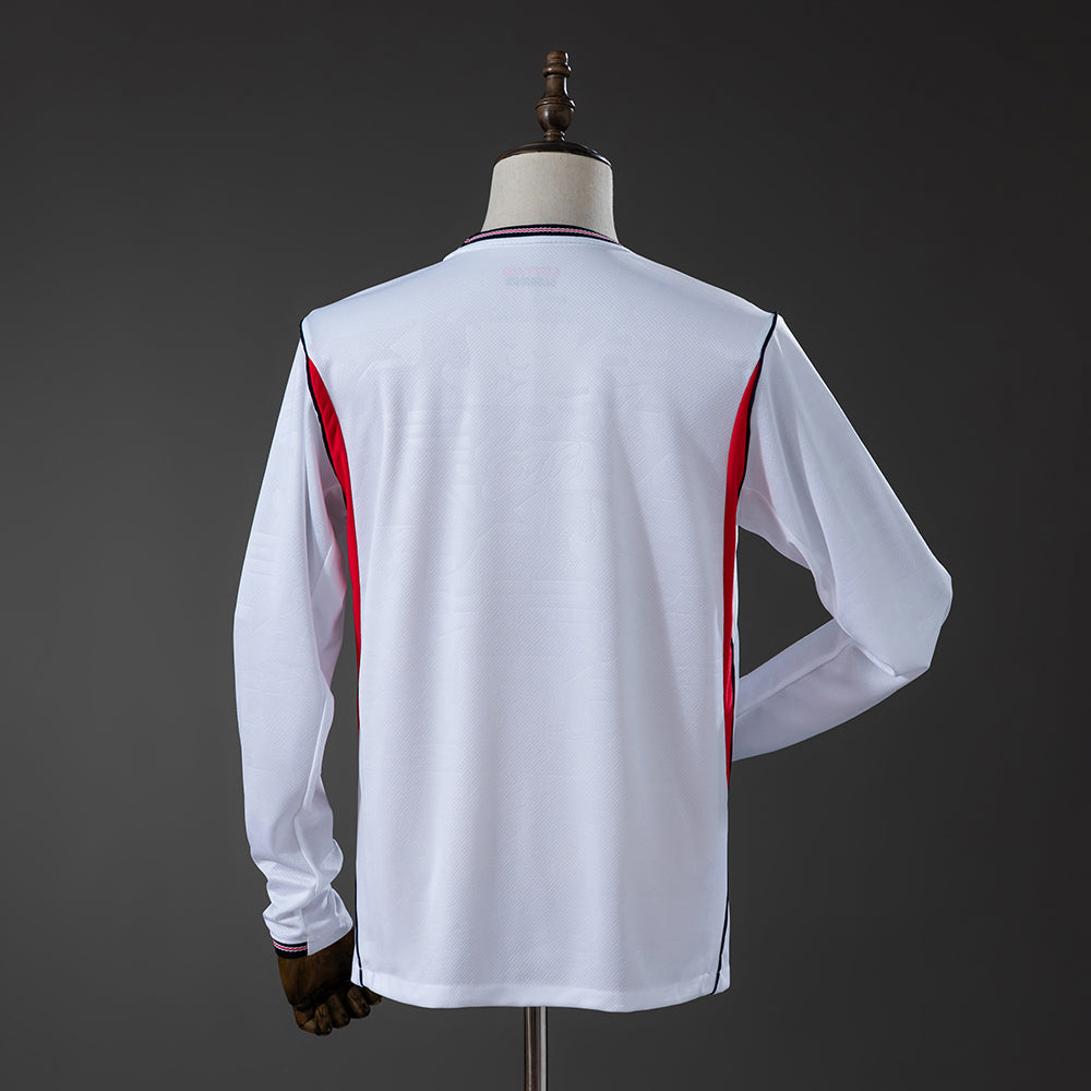 Maillot football Angleterre manches longues 2026