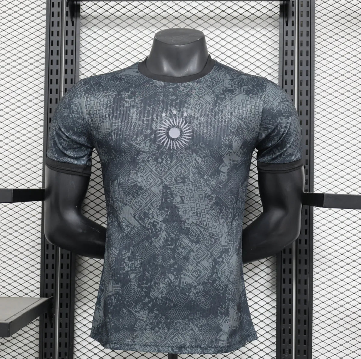 Maillot football Argentine/Argentina MESSI LA PULGA Black Comma Football *Player Version* 2024/25