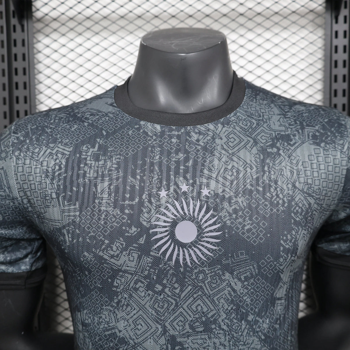 Maillot football Argentine/Argentina MESSI LA PULGA Black Comma Football *Player Version* 2024/25