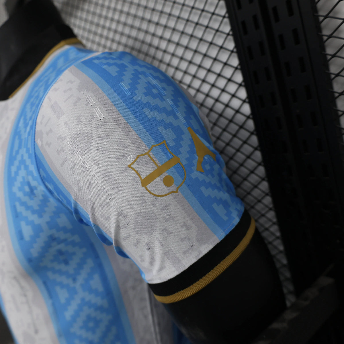 Maillot football Argentine/Argentina MESSI LA PULGA Black Comma Football *Player Version* 2024/25
