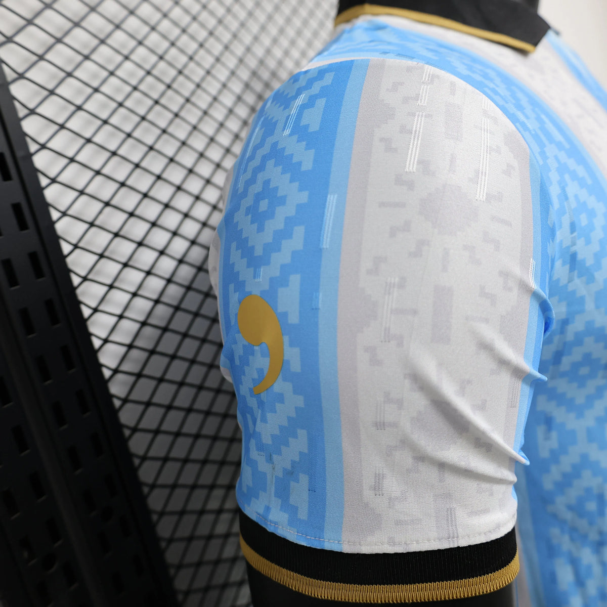 Maillot football Argentine/Argentina MESSI LA PULGA Black Comma Football *Player Version* 2024/25