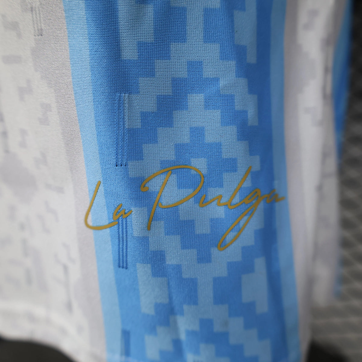 Maillot football Argentine/Argentina MESSI LA PULGA Black Comma Football *Player Version* 2024/25
