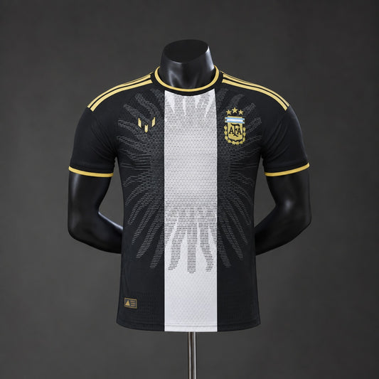 Maillot football Argentine Édition Anniversaire Noir Player Version 2026
