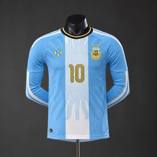 Maillot football Argentine édition spéciale Player Version manches longues