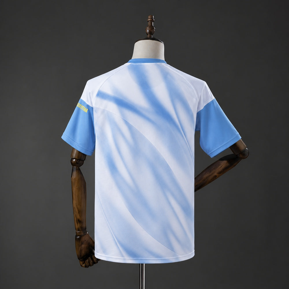 Maillot football Argentine pré-match blanc 2026
