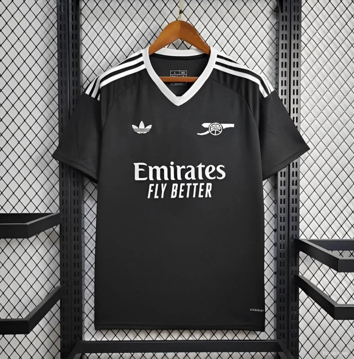 Maillot football Arsenal Adidas Originals Black Noir 2024/25