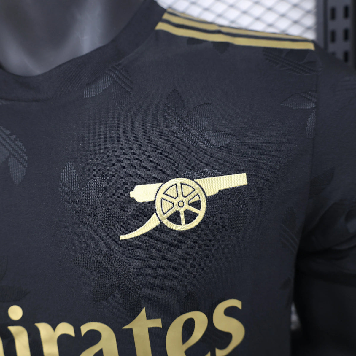 Maillot football Arsenal Black noir Adidas Originals Player Version 2024/25