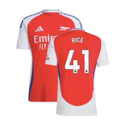 Maillot football Arsenal domicile 2024/25 RICE #41