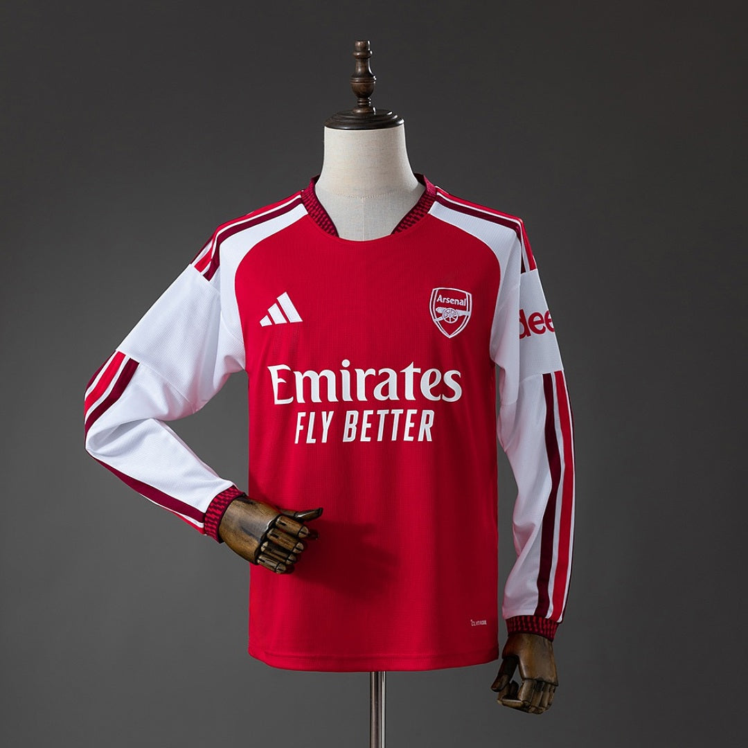 Maillot football Arsenal domicile manches longues 2026/27