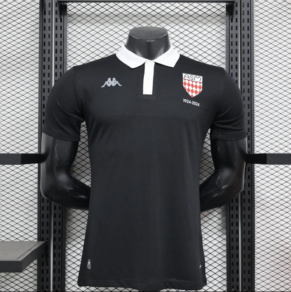 Maillot football AS Monaco 100 ans anniversaire Player Version 2024/25
