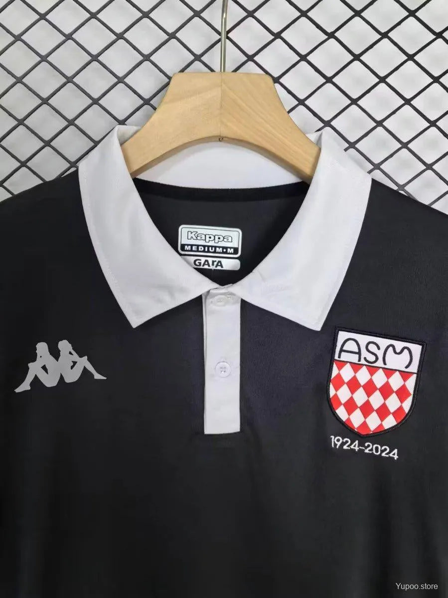 Maillot football AS Monaco 100e anniversaire 2024/25