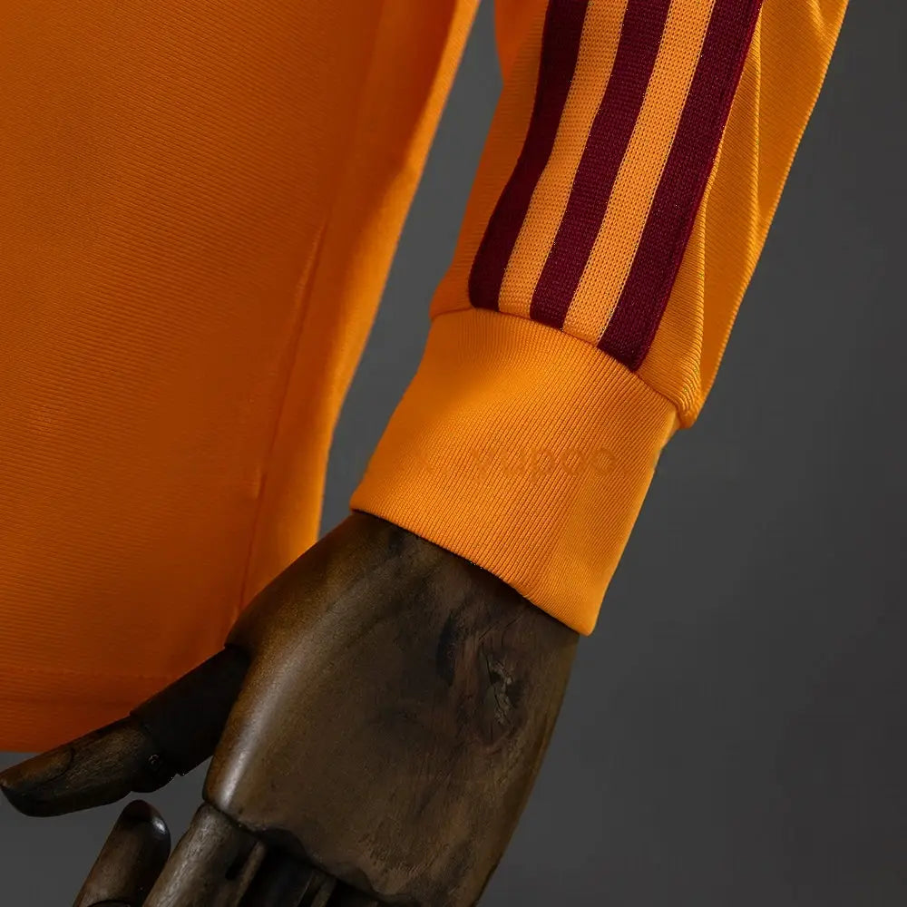 Maillot football AS Roma Terrace Icons Manches Longues Orange