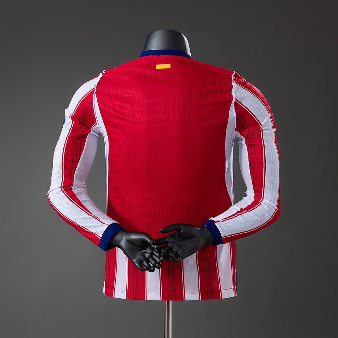 Maillot football Atlético Madrid Domicile Player Version Manches Longues 2026/27